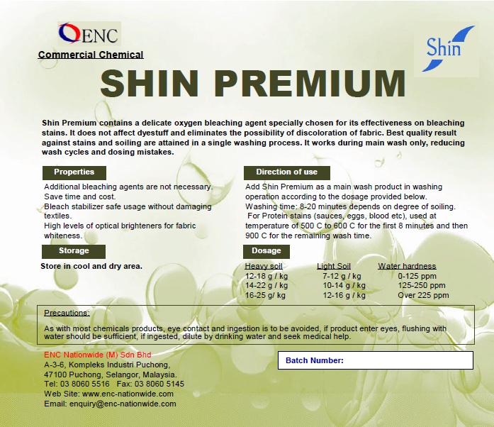 Laundry Detergent with Oxygen Bleach